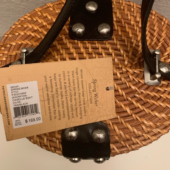 PATRİCİA NASH brand basket bag - Picture 6 of 8